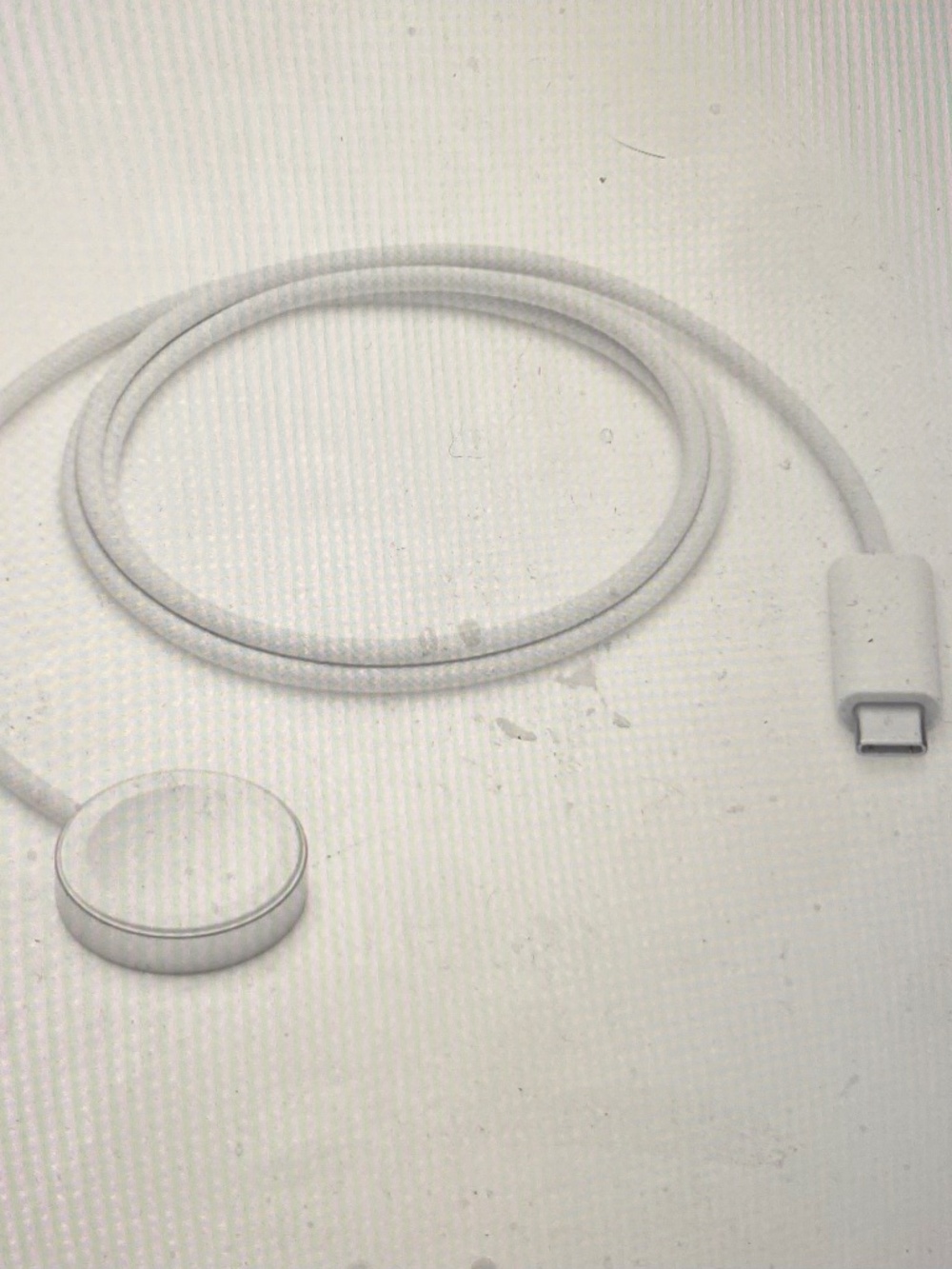 Apple Watch Magnetic Fast Charger to  USB-C Charging Cable (1m)